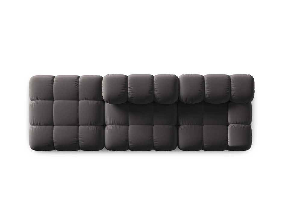 Sofa modułowa aksamitna lewostronna 4-osobowa TROPEA (Westwing)