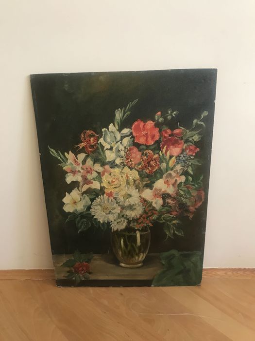 Obraz olej duży martwa natura