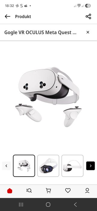 Gogle vr malo uzywane