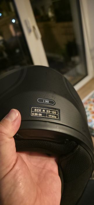 Kask HJC i90 szczękowy, rozm. [S 55-56], stan jak nowy, Pinlock