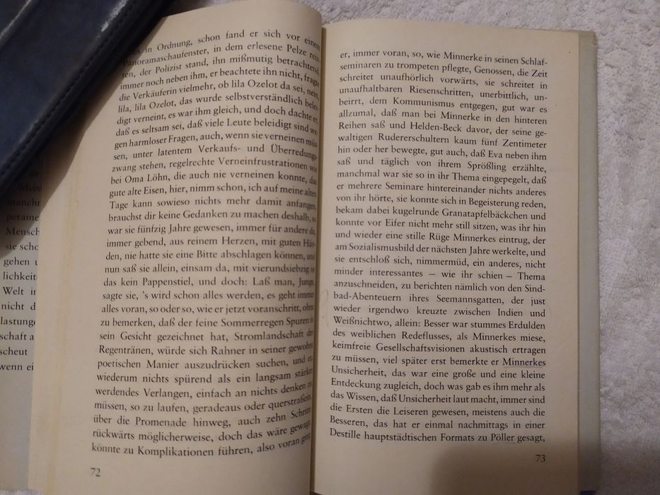 Regen im Gesicht. Jeans Bahre. Verlag. Neues Leben. Berlin