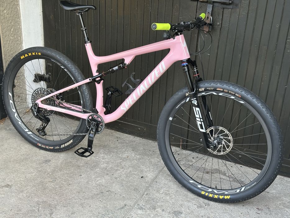 Rower xc specialized epic pro ltd 2023 brain carbon sram x0 eagle axs Roval Rozmiar XL Koła 29 gloss desert rose stan idealny  !!!