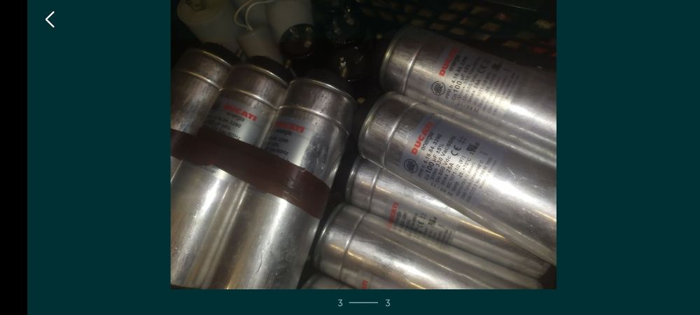 kondensator elektrolityczny Ducati 100 uf 500v