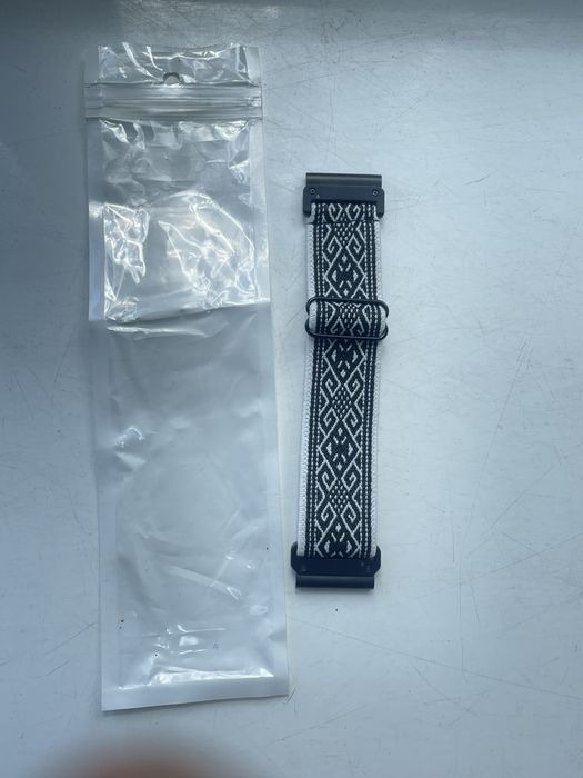 Garmin  26 мм - Quickfit Bohemia White - 26 мм  нейлоновый ремень для смарт  часов