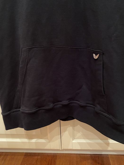 Sweat com capuz preto - Mafalda Leitão - M