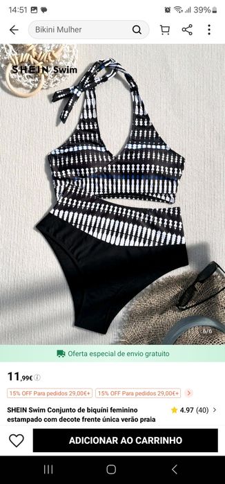 Bikinis senhora novos