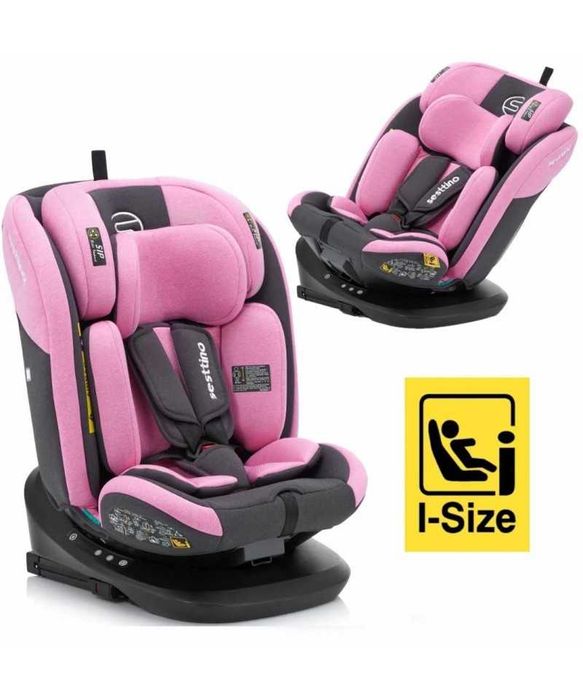 Fotelik Samochodowy I-Size 40-150cm Sesttino Oktagon Pro 0-36kg ISOFIX