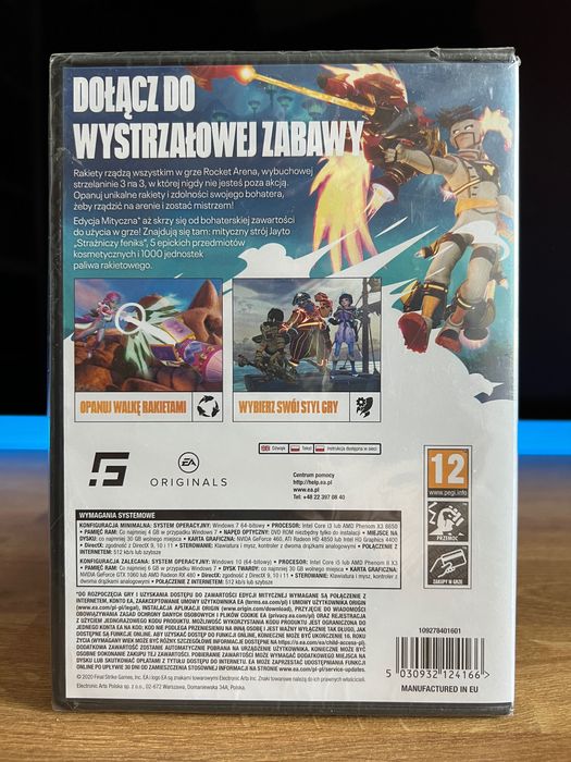 Rocket Arena gra (PC PL 2020) NOWA FOLIA premierowe wydanie