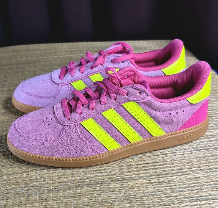 Оригінал 100% Жіночі кроссівки Adidas Breaknet Sleek "Pulse Magenta"(Розмір 39⅓-24,5см-вітринна модель)
