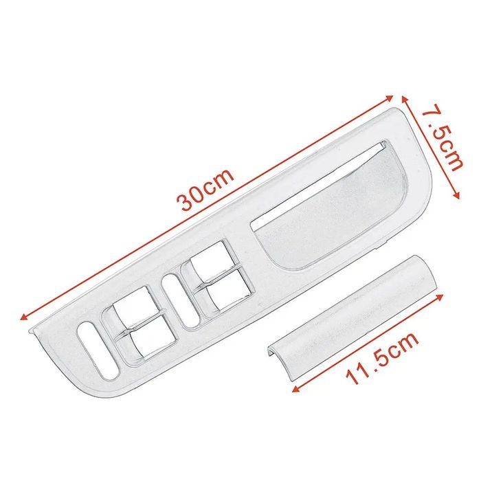 VW 7033 Ручка двери и заглушка черная VW Golf 4 Passat B5 Bora Superb
