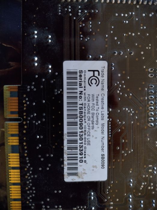 Placas de som PCI Creative Labs Sound Blaster