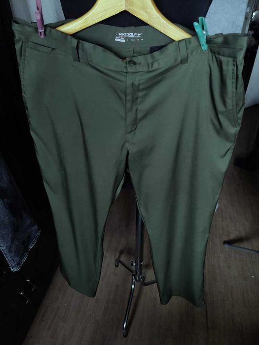 Джинсы (chino Nike Golf USA w38 stretch dark green.