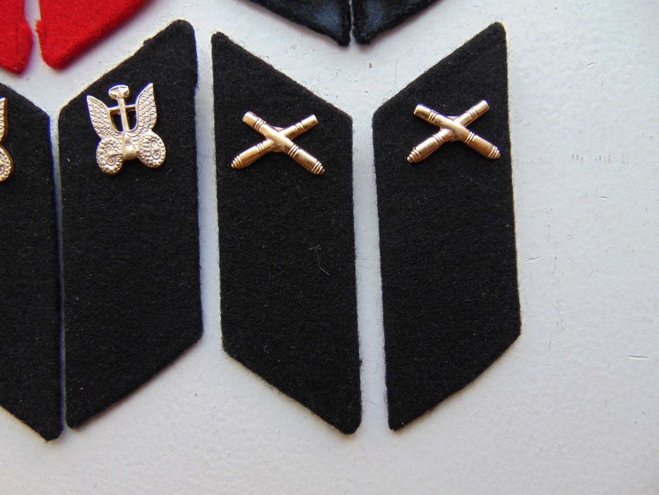 Петлицы советские 10 пар. Армия СССР лот 2