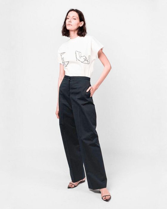 Бавовняні штани JIL SANDER (34/XS, 38/M) Оригінал