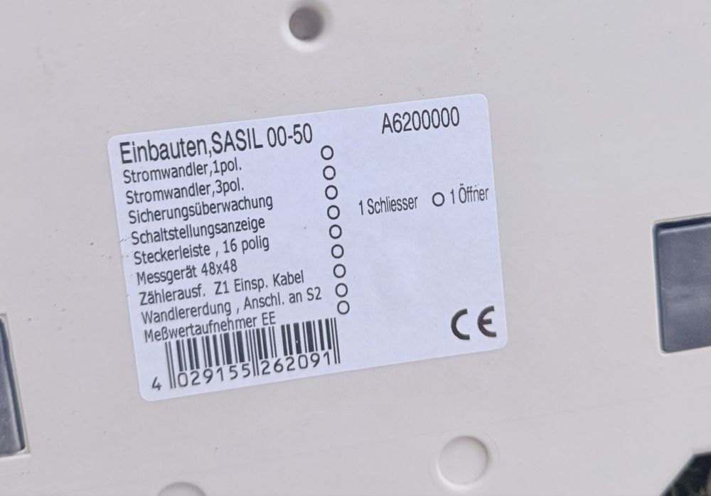 Rozłącznik Jean Muller sasil 00-50