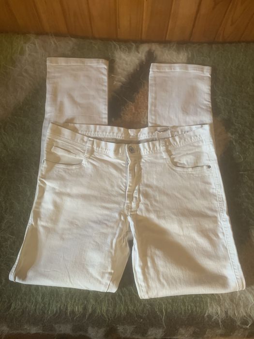 Жіночі білі джинси slim