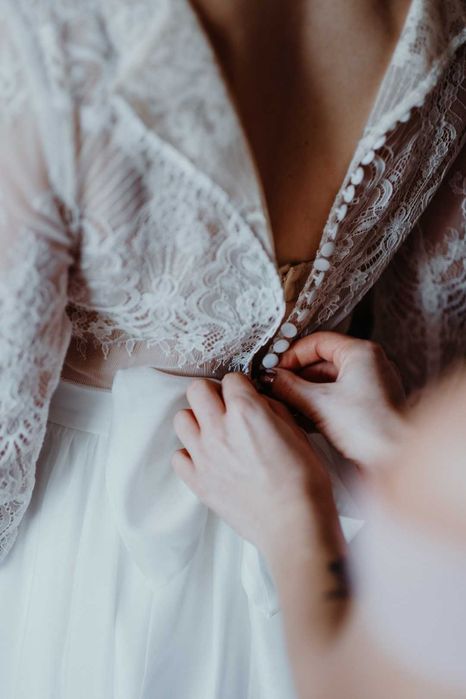 Suknia ślubna w stylu boho