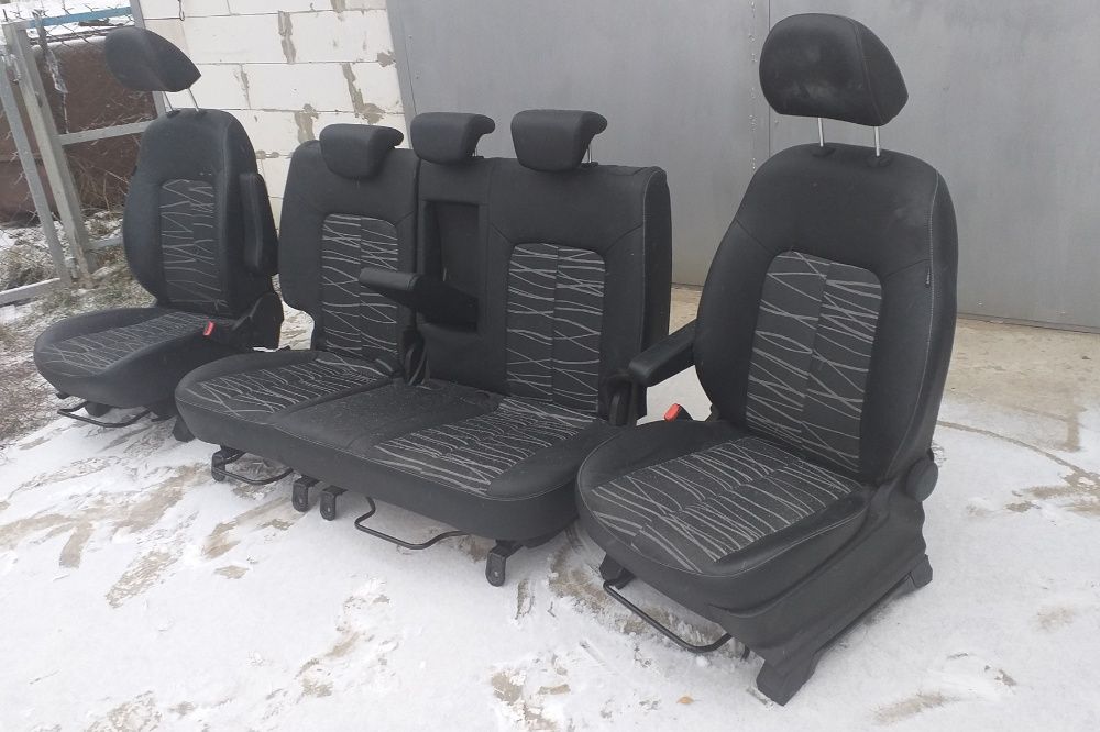 сидушки сидіння салон комбінований kia venga 2010-