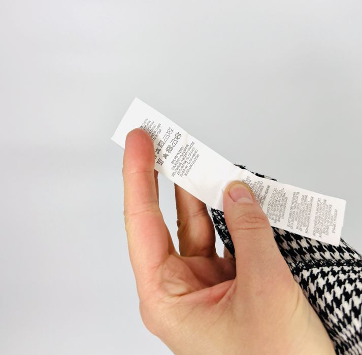 Spódnica mini z wiązaniem w pepitkę S 36 Primark