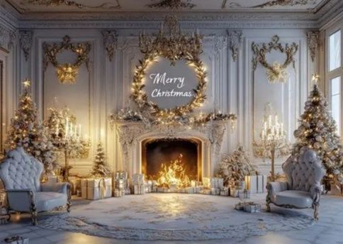 Продам новогодний Фон банер