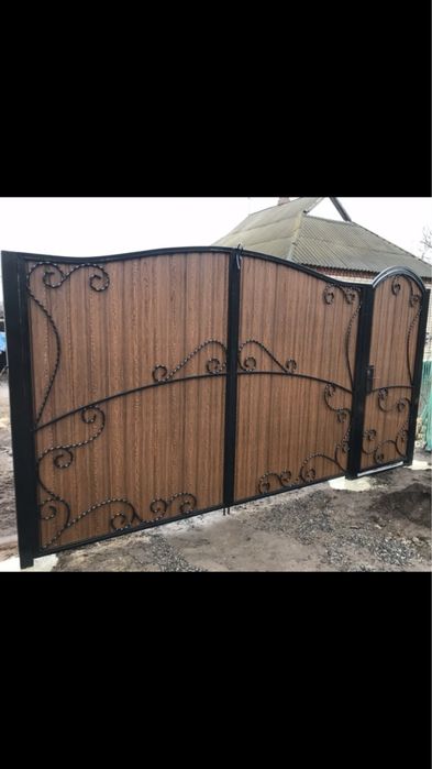 Ворота розпашні, ворота відкатні недорого
