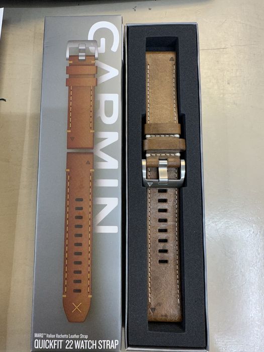 Ремінець шкіряний Garmin MARQ 22mm