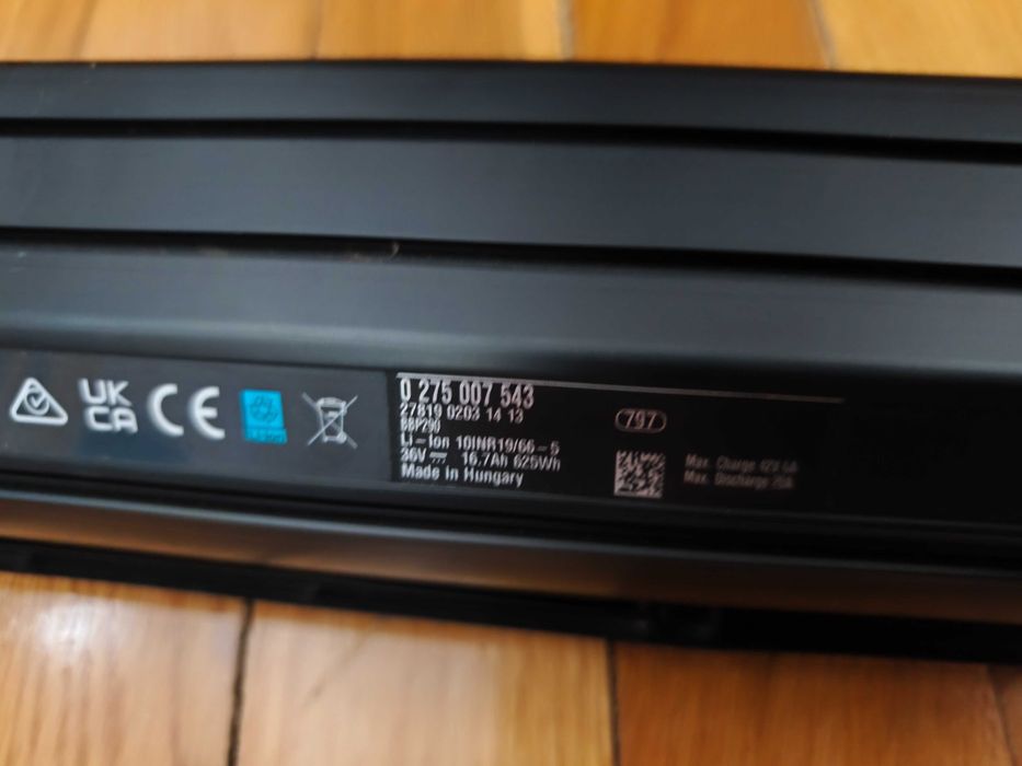 Bateria de 625 w Bosch eBike Scoot Strike