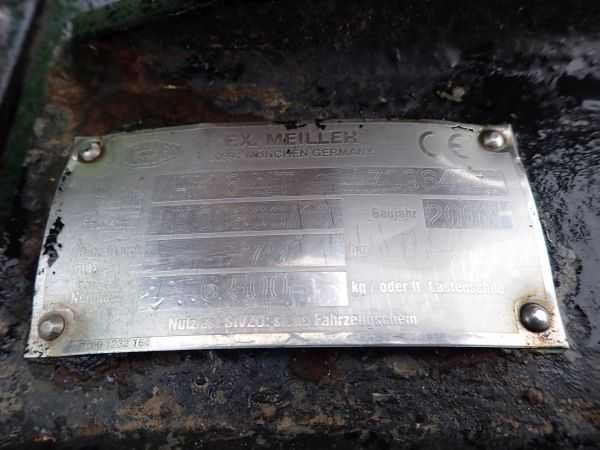 MEILLER AK6NT Zabudowa Bramowiec - 6500 kg , 2003 rok, z dozorem