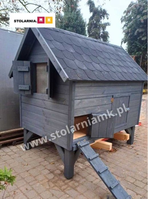 Kurnik dla twoich kurek ocieplany dla 6 / 8kur Zapraszamy