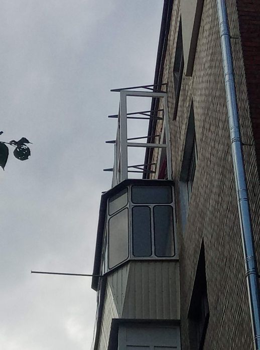 Балкон під ключ, установка вікон Київ