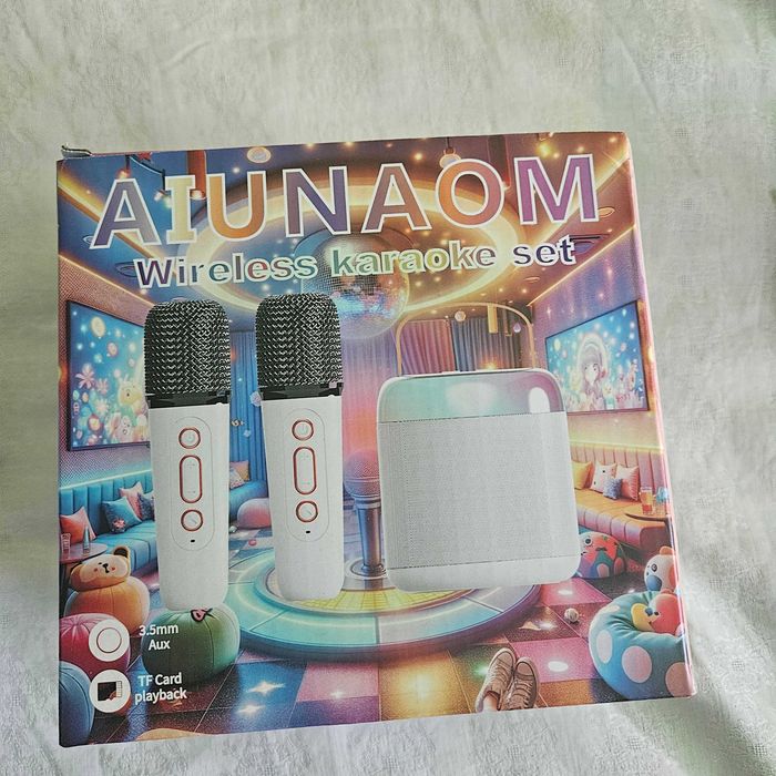 Karaoke wspaniała zabawka na prezent na Mikołaja lub gwiazdkę