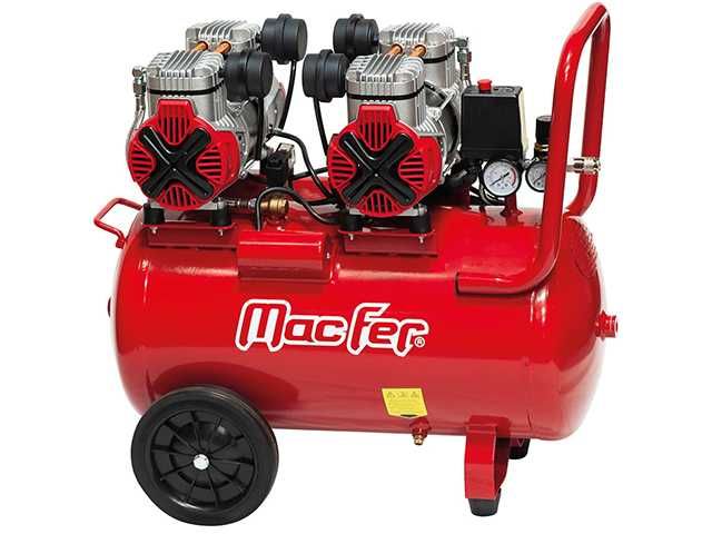 Compressor Ar Silencioso CA4407 4HP 50Lt | Macfer 044.0007