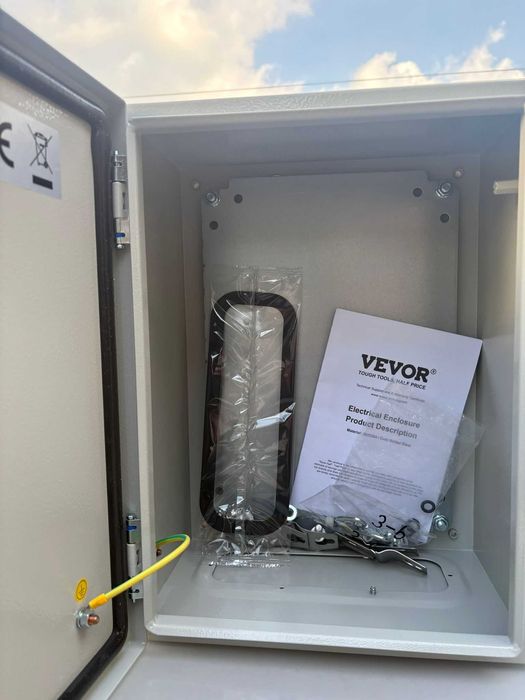 Caixa Elétrica Metálica IP66 40x30x20 Nova