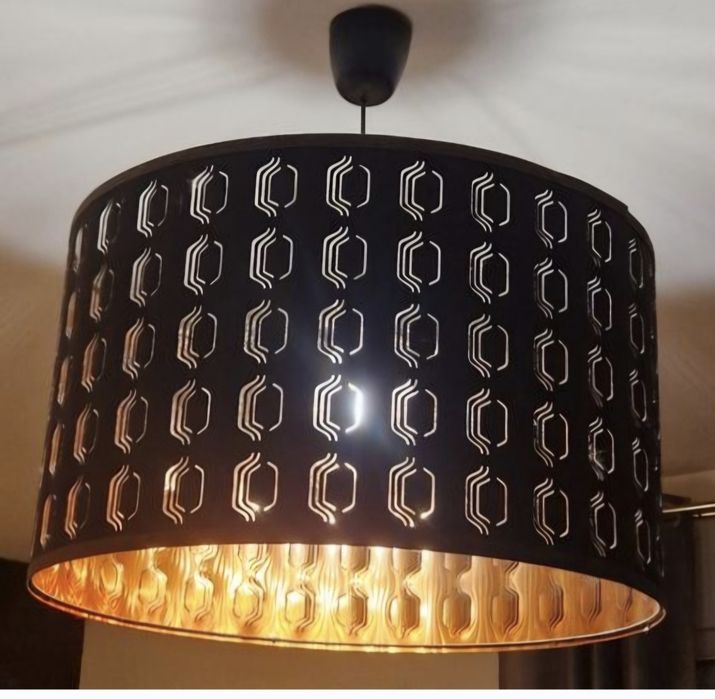 Abajur IKEA NYMÖ preto