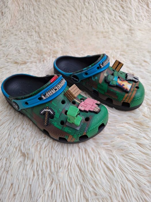 Детские Crocs minecraft р. С 12