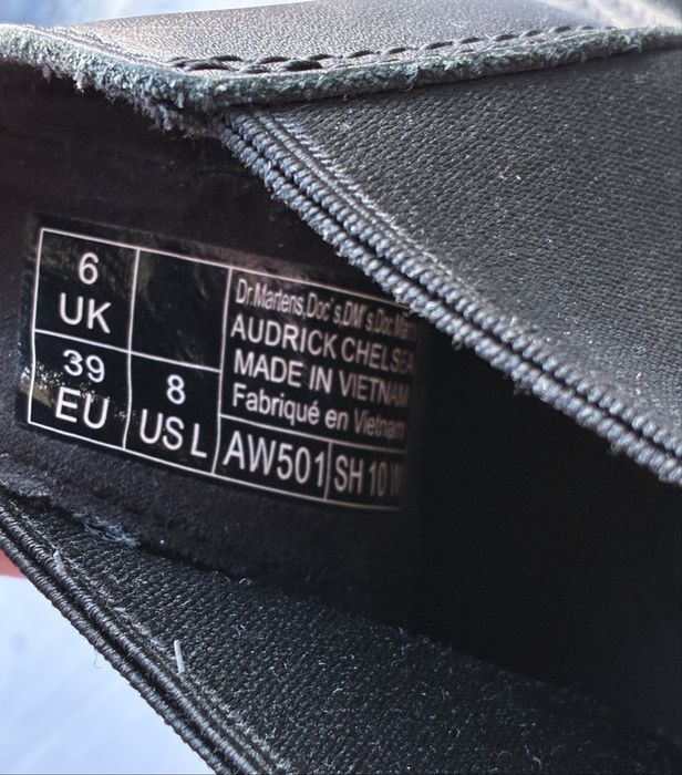 Жіночі черевики Dr. Martens, розмір 39