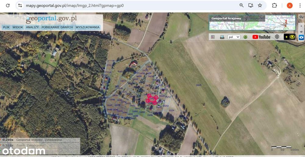 Działka budowlana 30x30 m z mediami w pięknej okolicy - Widok 3