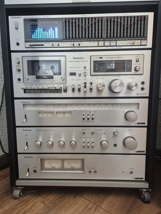Zestaw stereo technics vintage