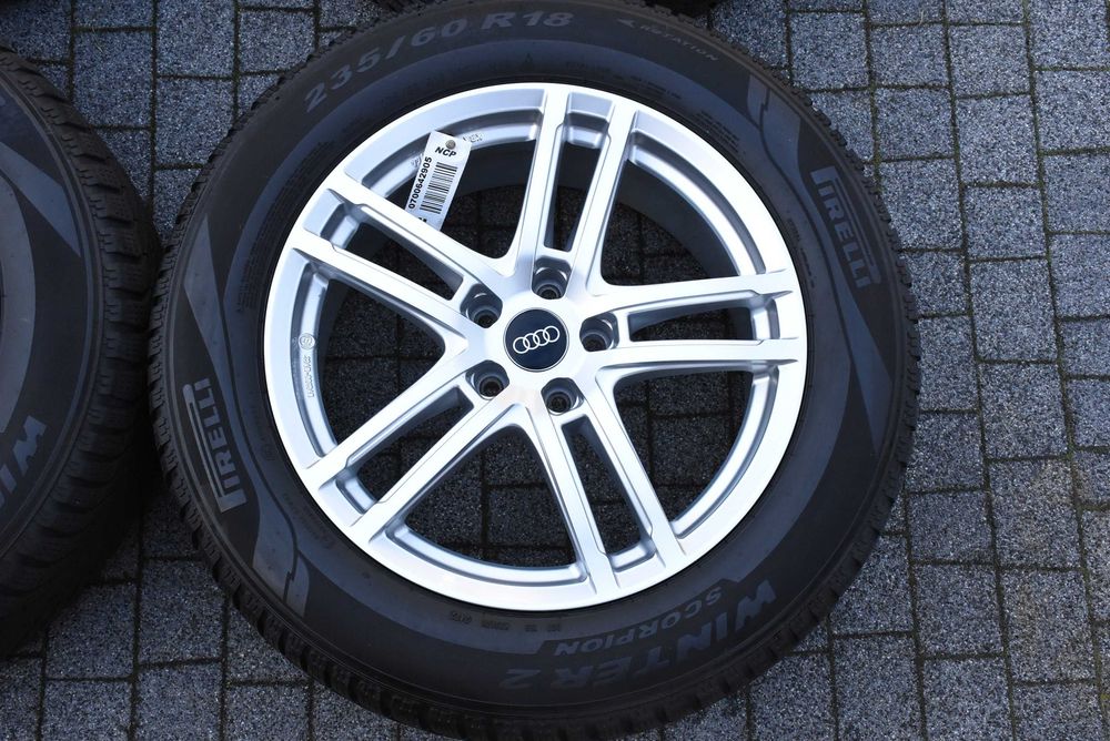 Koła zimowe Audi Q5 80A 8R0 8MA 18" Pirelli AO 6mm Dezent GERMANY