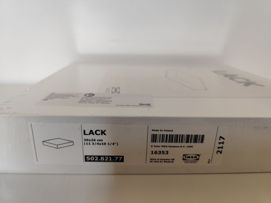 Prateleira LACK IKEA 30x26 (nova)