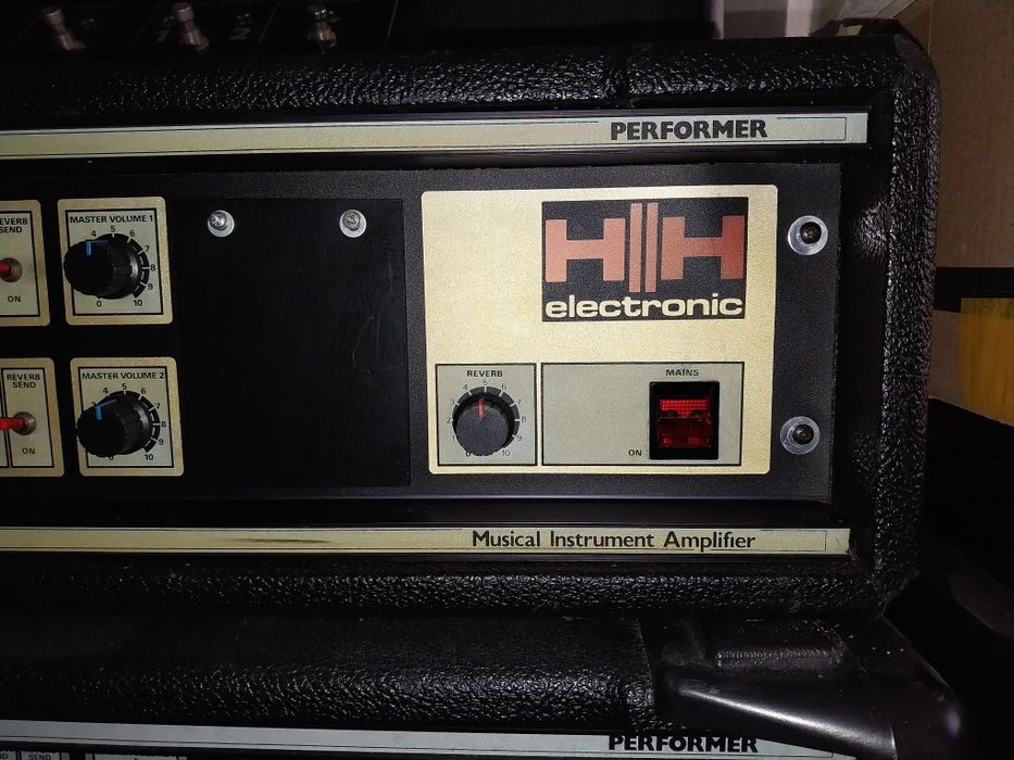 Cabeça de amplificador guitarra HH electronic 150W MOS-FET tecnology