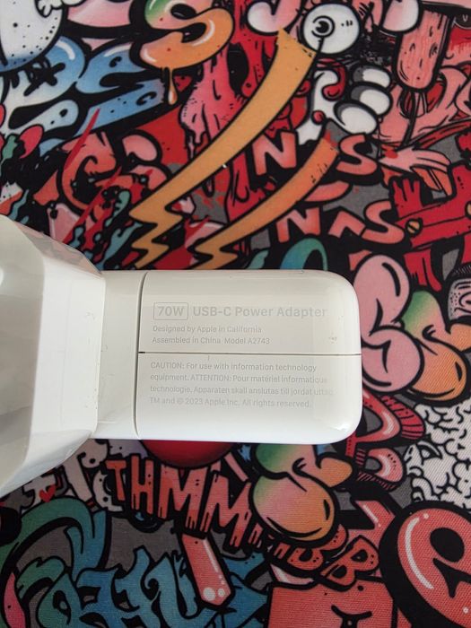 Carregador original Apple 70w