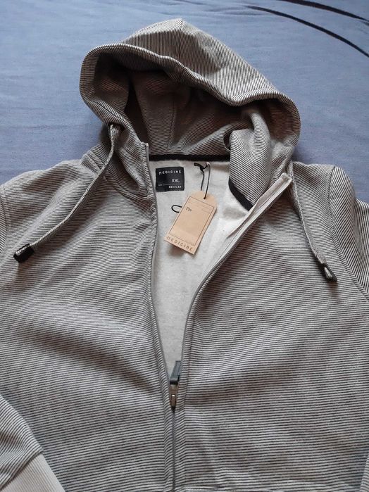 Bluza Medicine XXL - szara w paski - NOWA