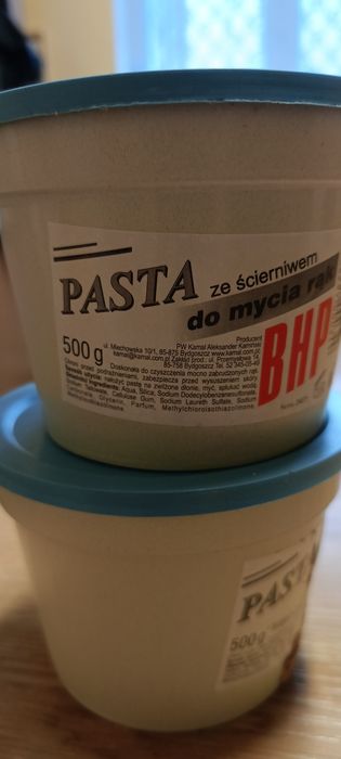 Pasta BHP do mycia rąk 500g 18sz