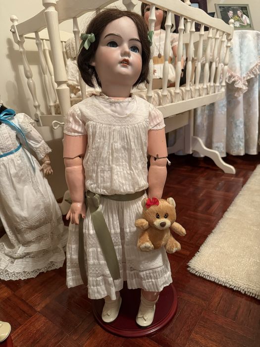 Boneca antiga Armand Marseille 1717 – Alemanha, c. 1920