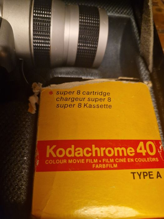 Máquina de filmar vintage Canon