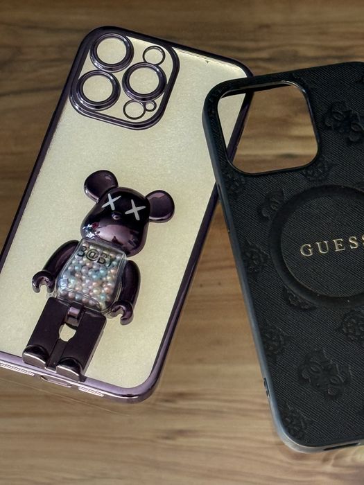 Чехлы на iPhone 14 Pro Max (3 шт.) Guess + MagSafe