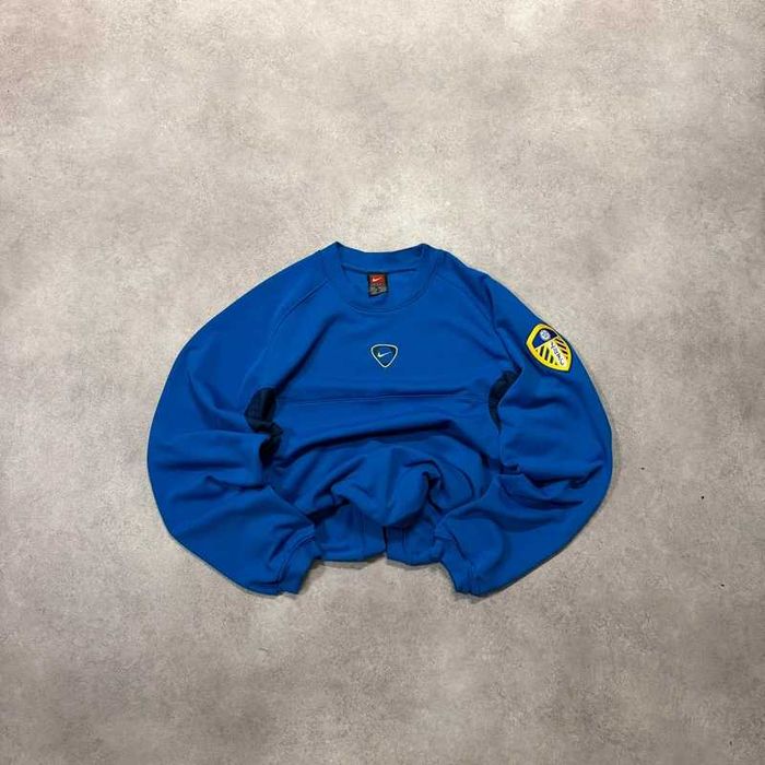 Vintage Bluza Nike Leeds United Sweatshirt Soccer Football Retro Sport