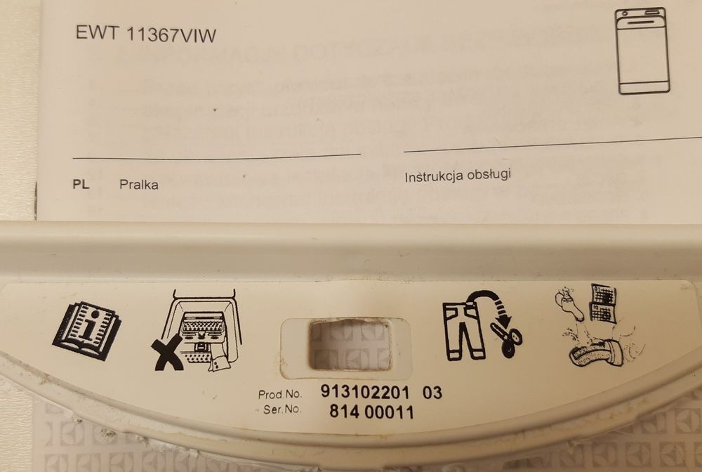Części do pralki Electrolux [silnik, panel] sprawne