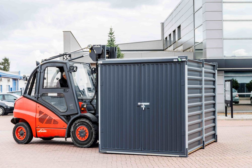 kontener magazynowy idealny na działkę